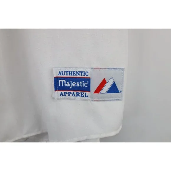 Vintage 90s Majestic Mens 2XL XXL Chicago White Sox Baseball Jersey White USA - Picture 5 of 9